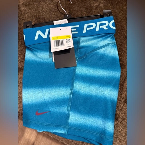 Nike Pants - Nike pro 3” Blue Performance Shorts new with tag